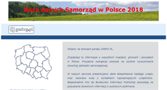 Desktop Screenshot of gminy.pl